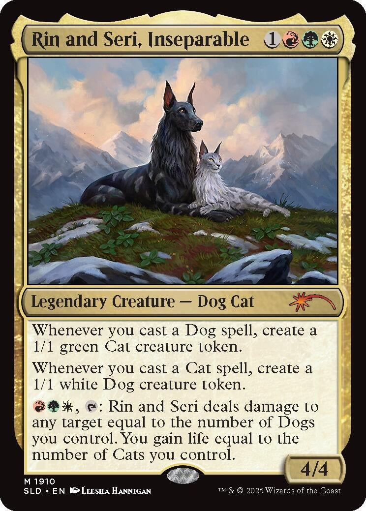 Image for Rin and Seri, Inseparable (1910) (1910) - Magic: The Gathering