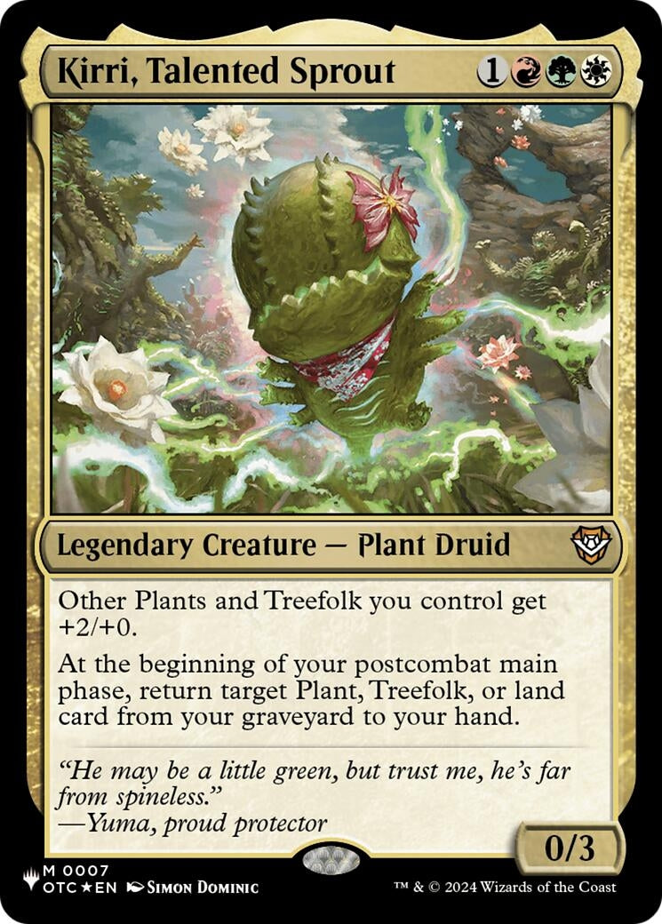 Image for Kirri, Talented Sprout (7) - Magic: The Gathering