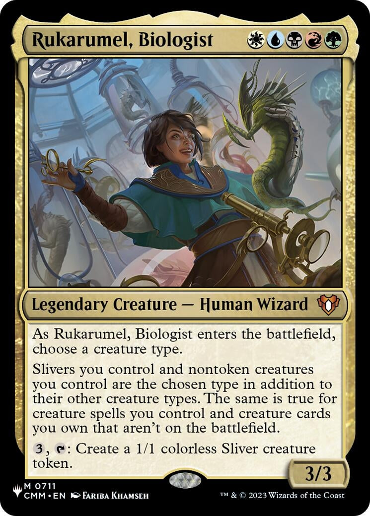 Image for Rukarumel, Biologist (711) - Magic: The Gathering