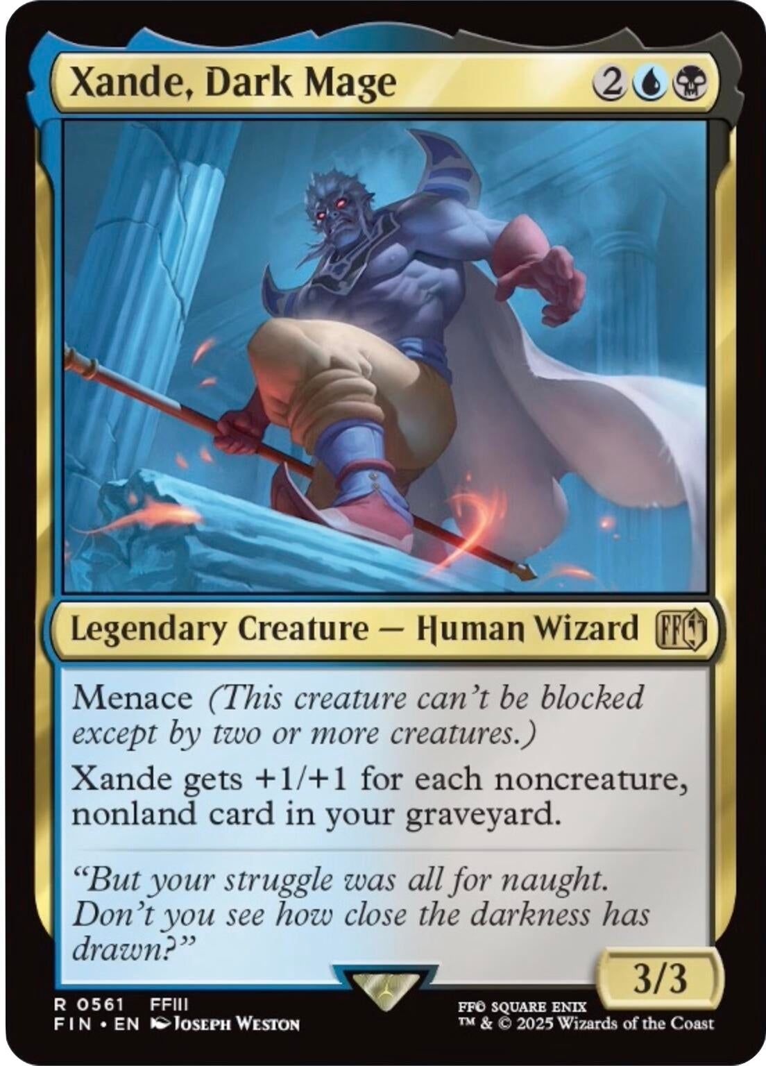 Image for Xande, Dark Mage (561) (FINAL FANTASY) - Magic: The Gathering