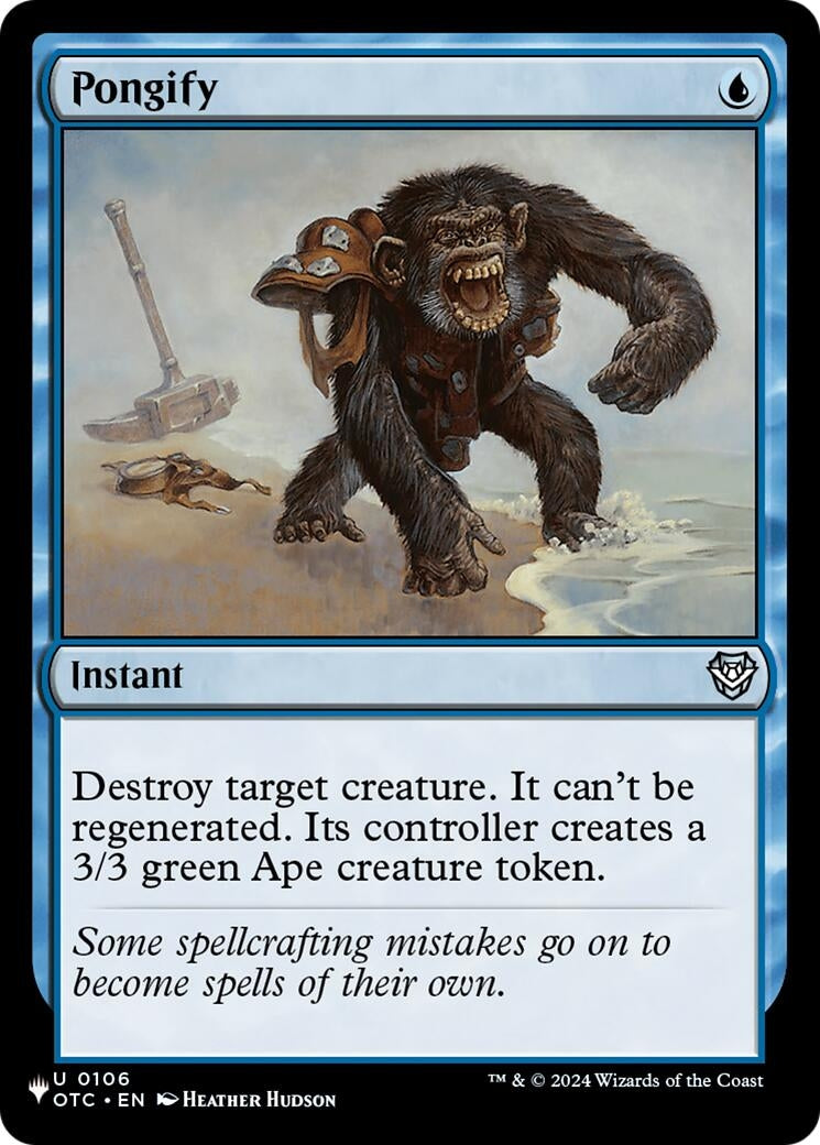 Image for Pongify (OTC) (106) - Magic: The Gathering