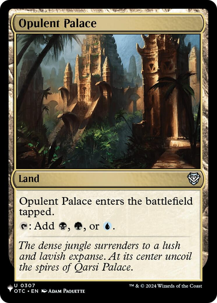 Image for Opulent Palace (OTC) (307) - Magic: The Gathering