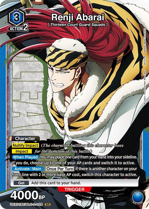Renji Abarai (028) (UEX01BT/BLC-2-028) (UEX01BT)