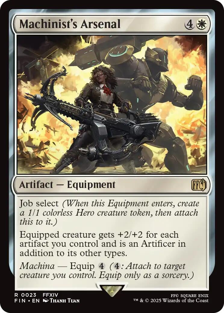 Image for Machinist's Arsenal (23) (FINAL FANTASY) - Magic: The Gathering