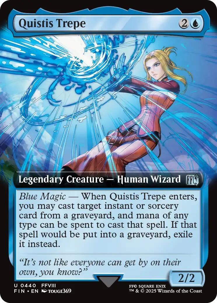 Image for Quistis Trepe (Extended Art) (440) (FINAL FANTASY) - Magic: The Gathering