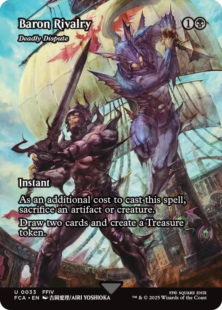 Image for Baron Rivalry - Deadly Dispute (Showcase) (33) (FINAL FANTASY: Through the Ages) - Magic: The Gathering