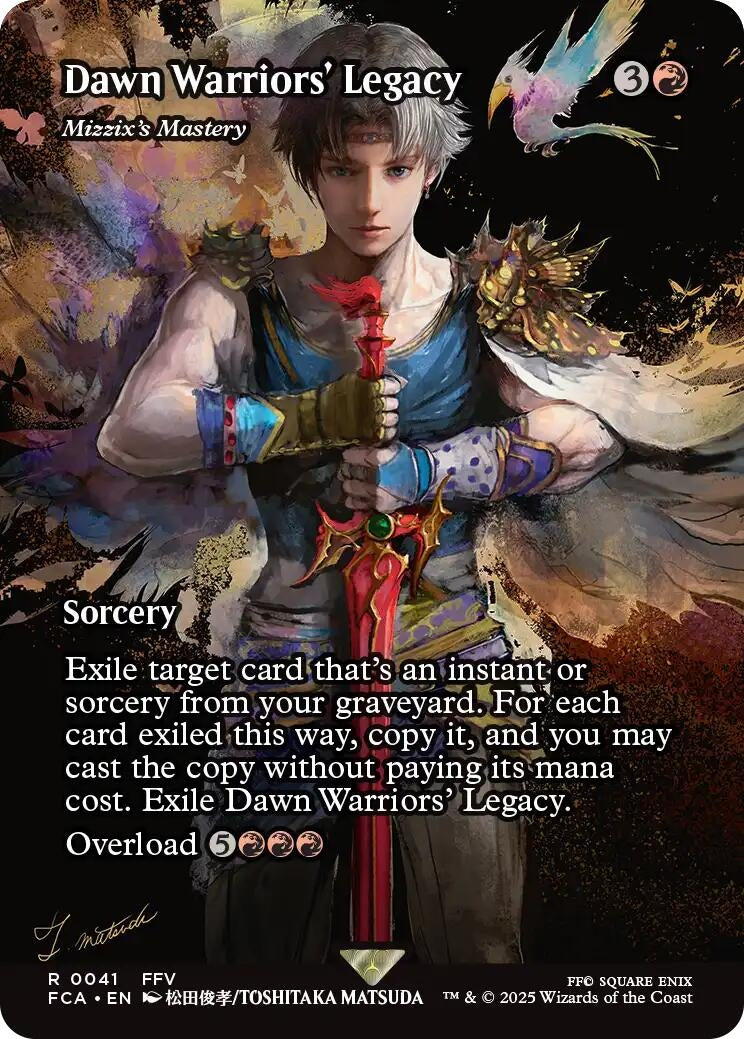Image for Dawn Warriors' Legacy - Mizzix's Mastery (Showcase) (41) (FINAL FANTASY: Through the Ages) - Magic: The Gathering
