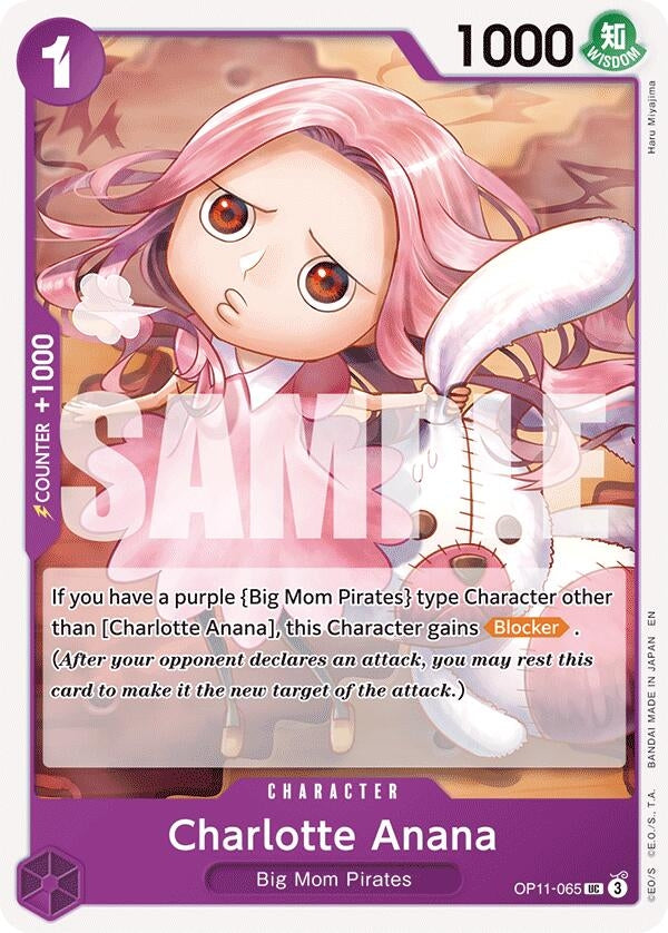 Image for Charlotte Anana (OP11-065) (OP11) - One Piece Card Game