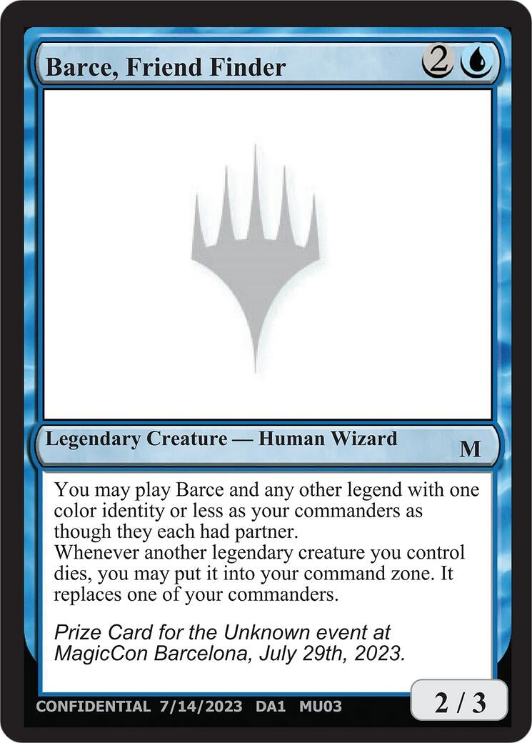 Image for Barce, Friend Finder - Magic: The Gathering