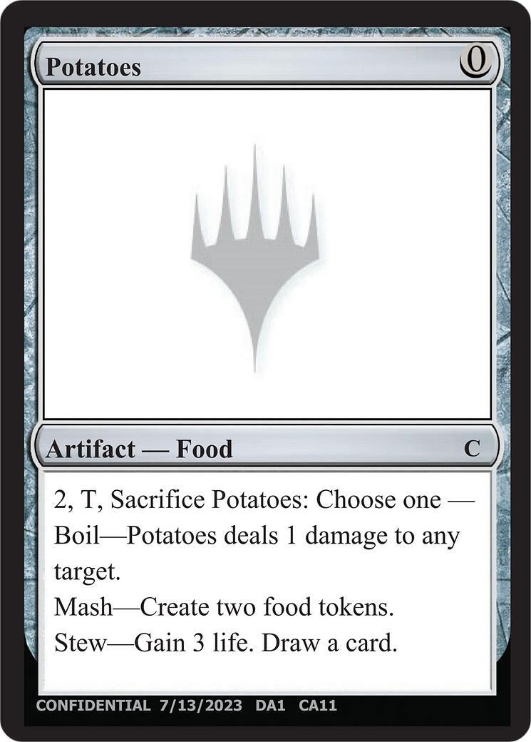 Image for Potatoes - Magic: The Gathering