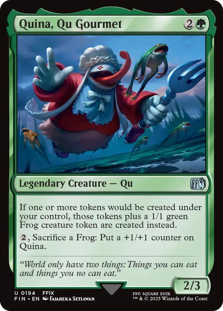 Image for Quina, Qu Gourmet (194) (FINAL FANTASY) - Magic: The Gathering