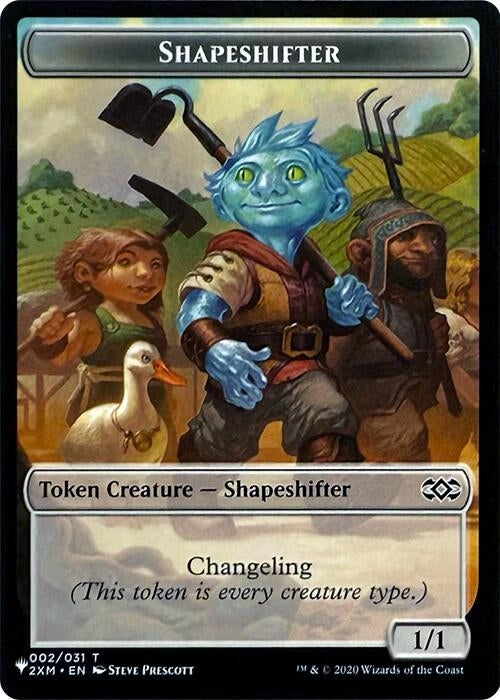 Image for Shapeshifter // Dog Double-Sided Token (2 // 1) - Magic: The Gathering