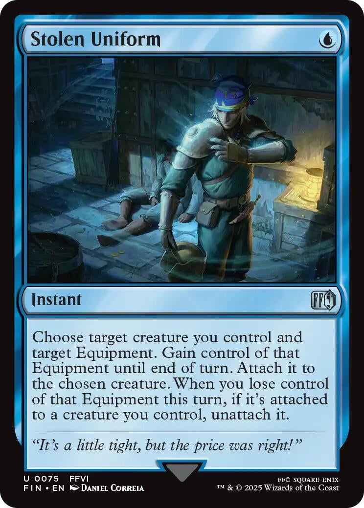 Image for Stolen Uniform (75) (FINAL FANTASY) - Magic: The Gathering