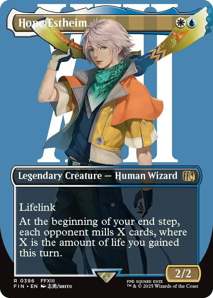 Image for Hope Estheim (Borderless) (396) (FINAL FANTASY) - Magic: The Gathering