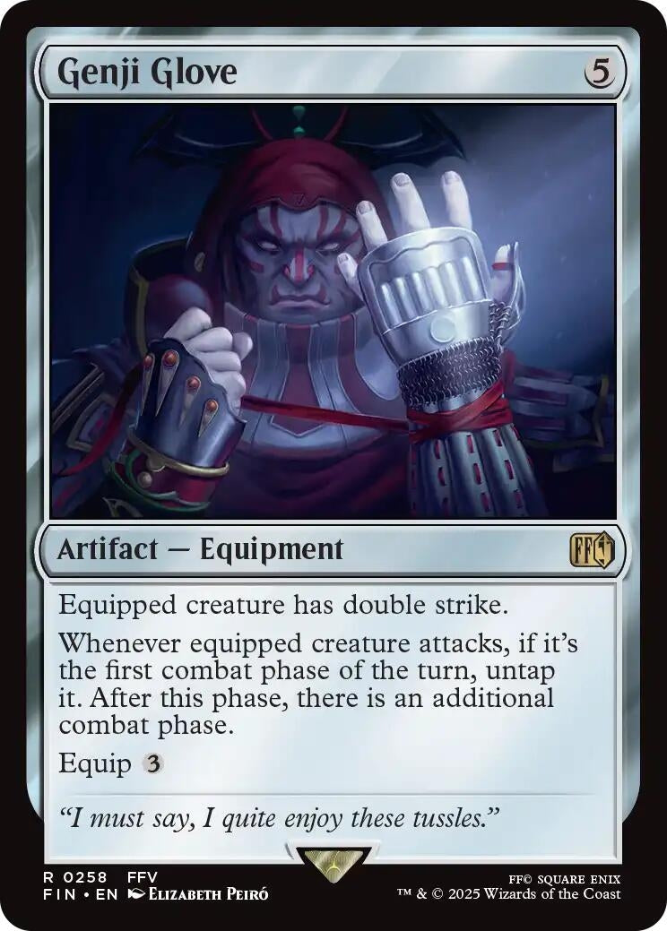 Image for Genji Glove (258) (FINAL FANTASY) - Magic: The Gathering