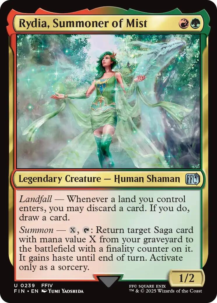 Image for Rydia, Summoner of Mist (239) (FINAL FANTASY) - Magic: The Gathering