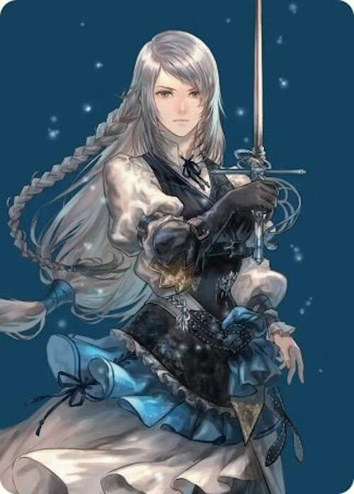 Image for Jill, Shiva's Dominant Art Card (43) (Art Series: FINAL FANTASY) - Magic: The Gathering