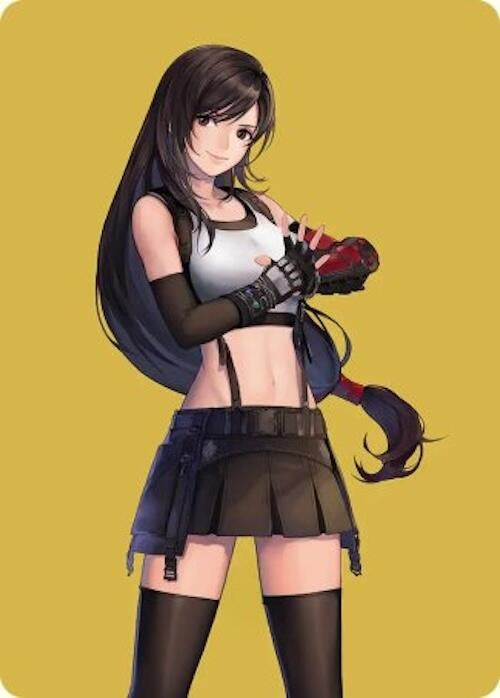 Image for Tifa, Martial Artist Art Card (52) (Art Series: FINAL FANTASY) - Magic: The Gathering
