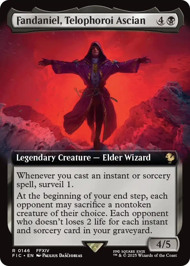 Image for Fandaniel, Telophoroi Ascian (Extended Art) (146) (Commander: FINAL FANTASY) - Magic: The Gathering