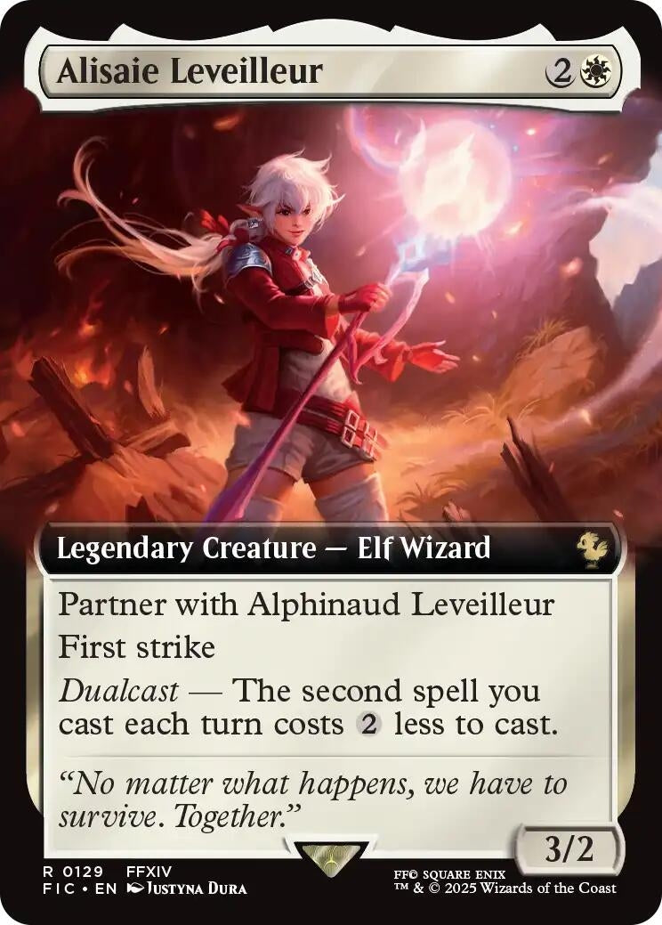Alisaie Leveilleur (Extended Art) (129) (Commander: FINAL FANTASY)