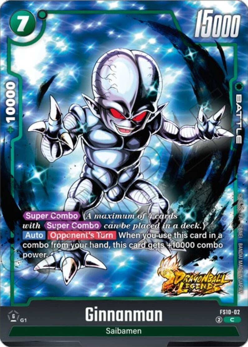 Image for Ginnanaman (FS10-02) (Starter Deck 10: Giblet) - Dragon Ball Super: Fusion World