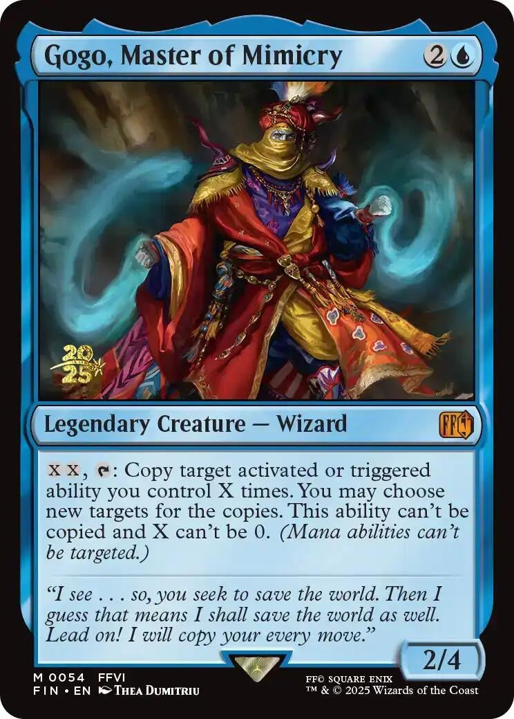 Image for Gogo, Master of Mimicry (54) - Magic: The Gathering
