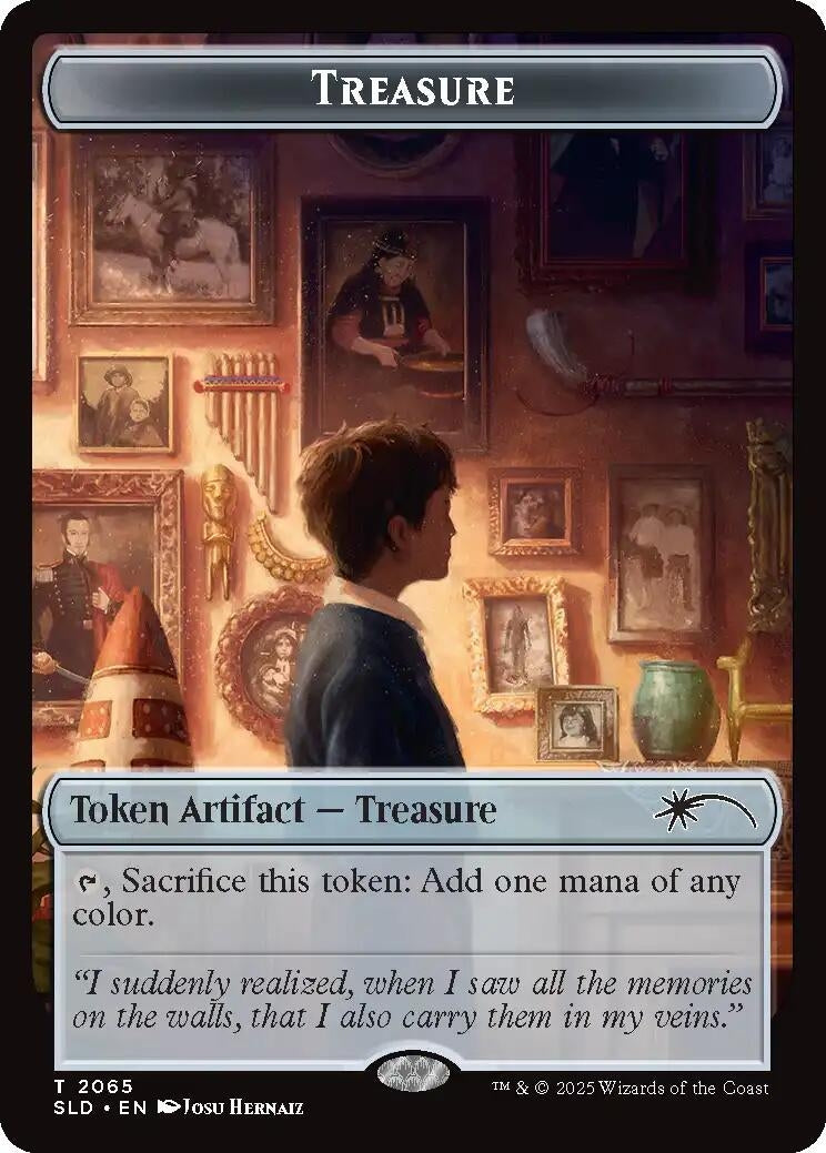 Image for Treasure Token (2065) (2065) - Magic: The Gathering