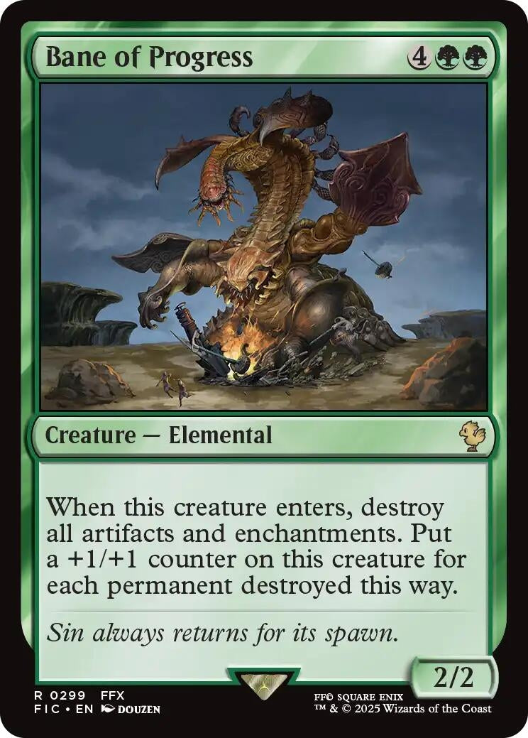 Image for Bane of Progress (Surge Foil) (299) - Magic: The Gathering