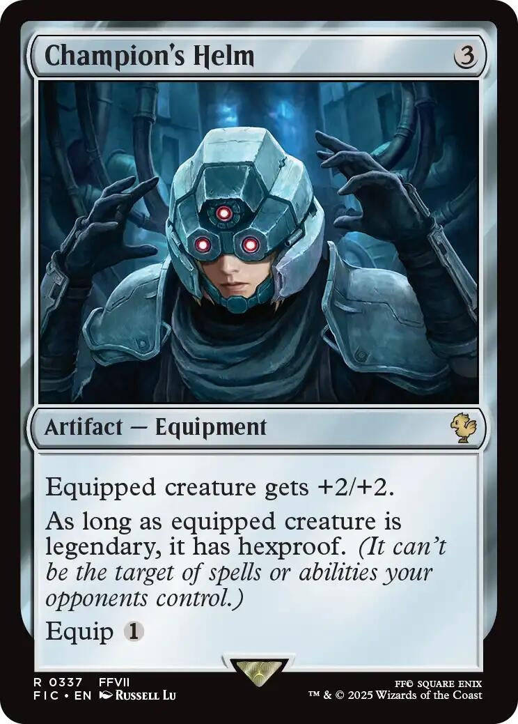 Image for Champion's Helm (Surge Foil) (337) - Magic: The Gathering