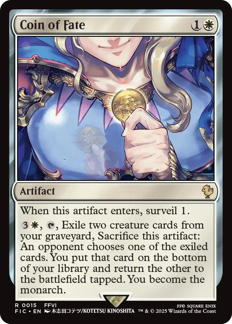 Image for Coin of Fate (Surge Foil) (15) - Magic: The Gathering