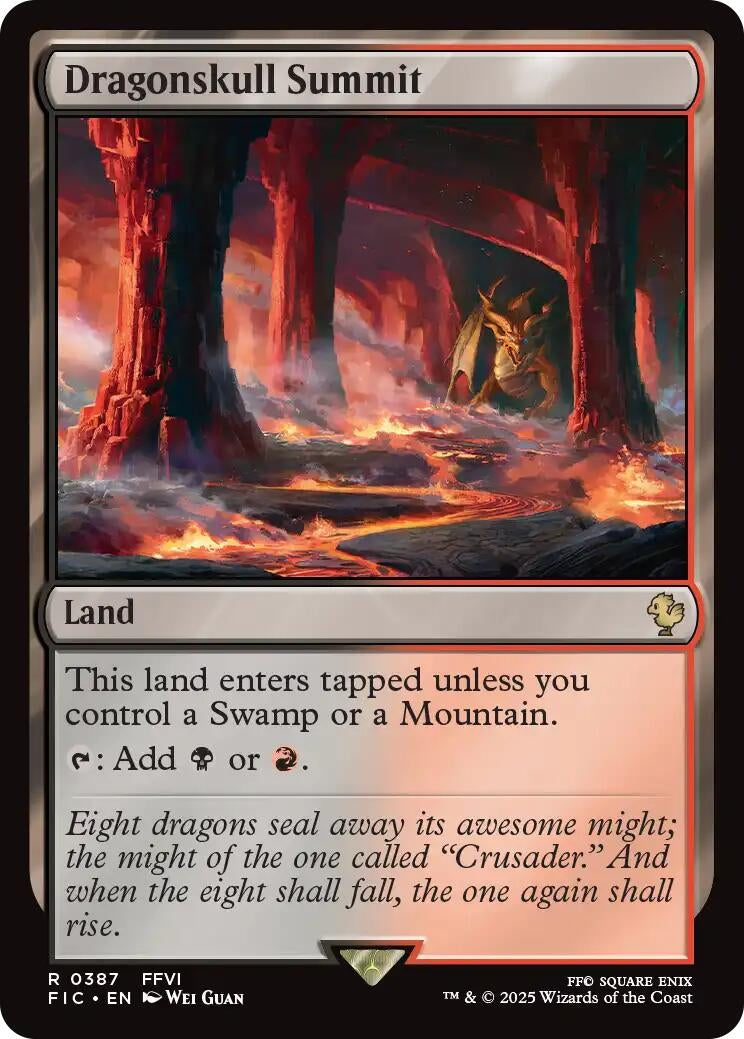 Image for Dragonskull Summit (Surge Foil) (387) - Magic: The Gathering