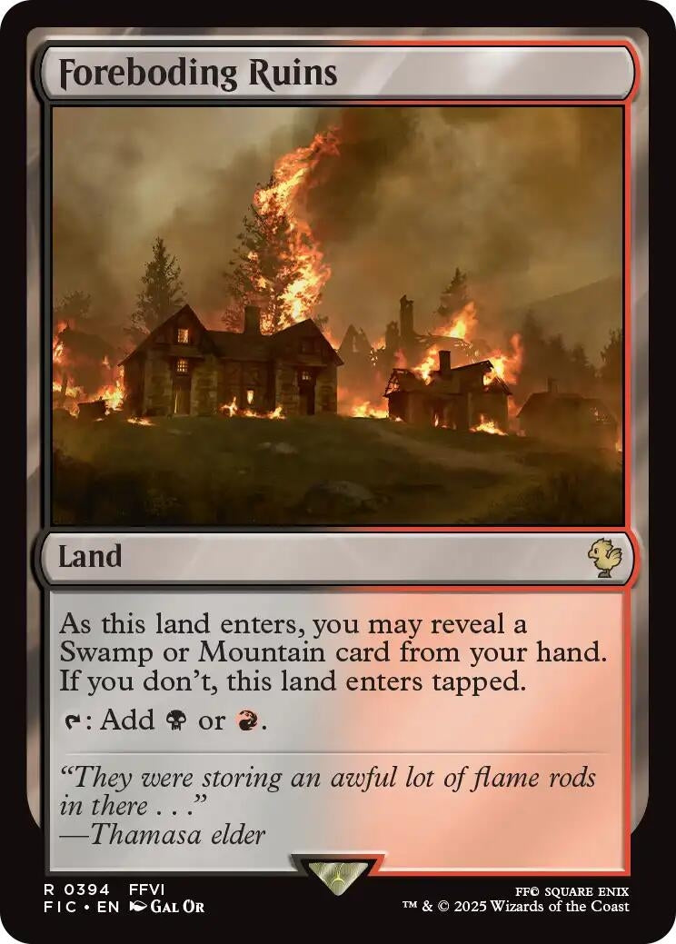 Image for Foreboding Ruins (Surge Foil) (394) - Magic: The Gathering