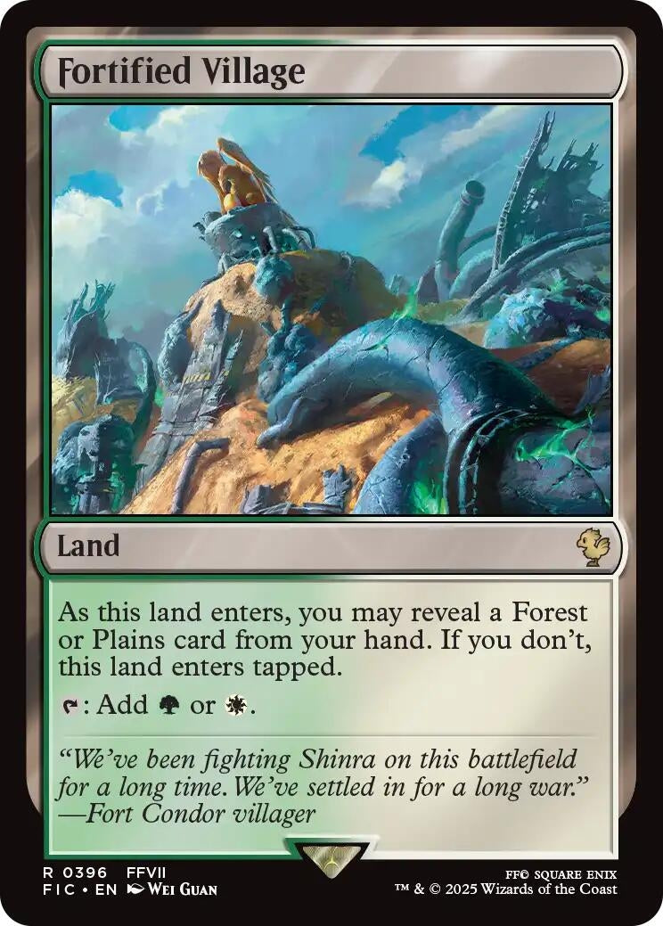 Image for Fortified Village (Surge Foil) (396) - Magic: The Gathering