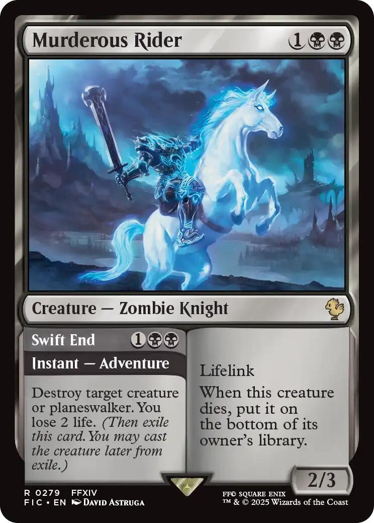 Image for Murderous Rider (Surge Foil) (279) - Magic: The Gathering