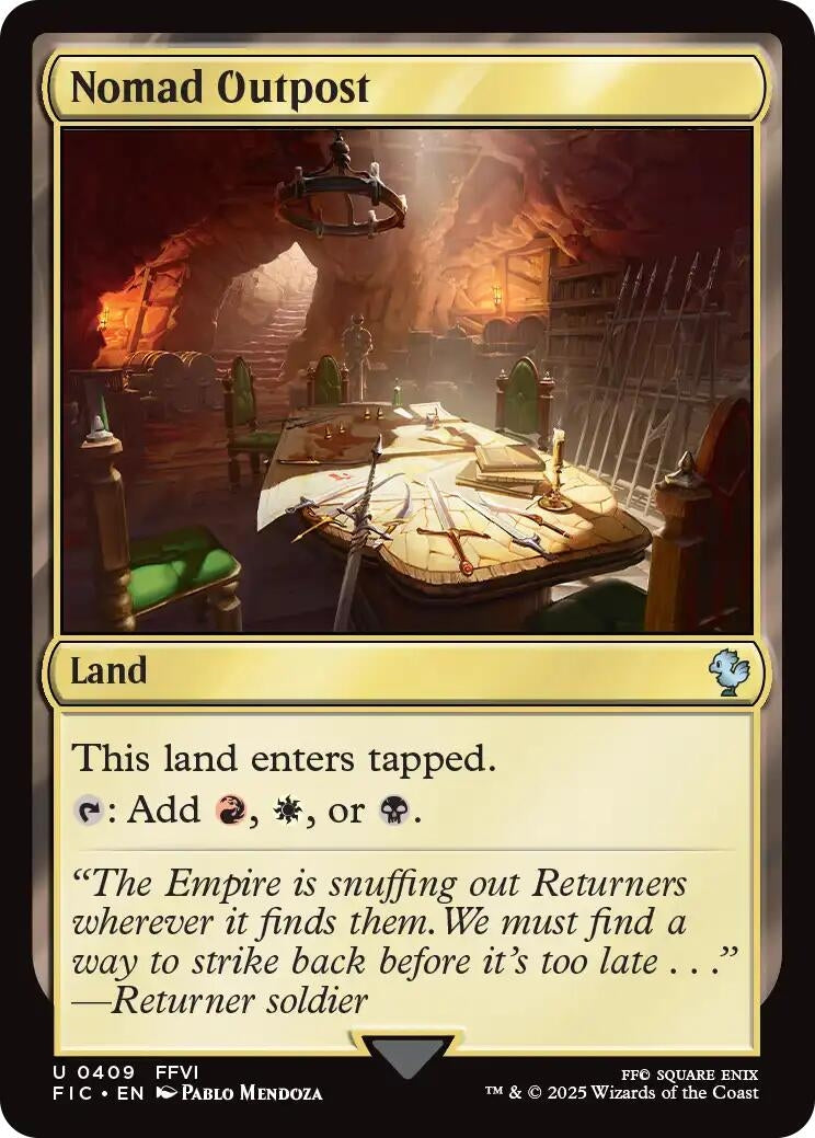 Image for Nomad Outpost (Surge Foil) (409) - Magic: The Gathering