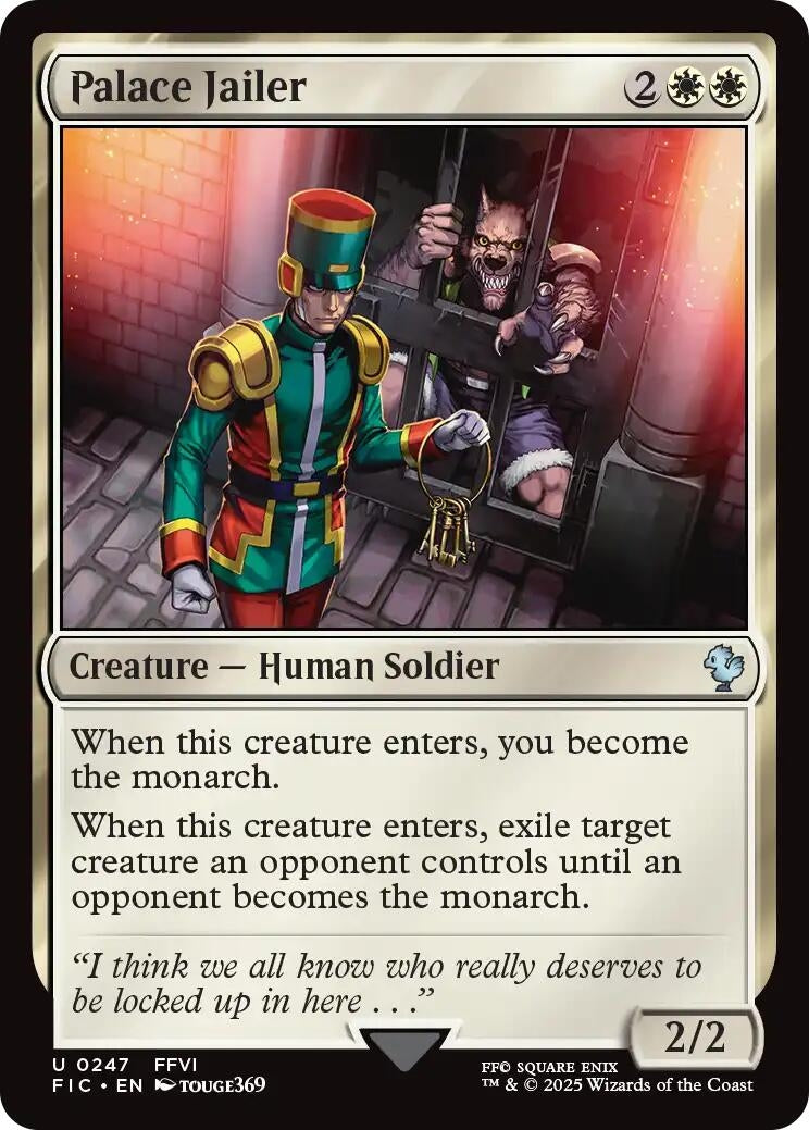Image for Palace Jailer (Surge Foil) (247) - Magic: The Gathering