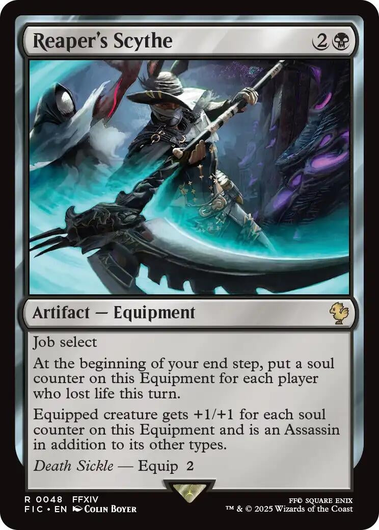 Image for Reaper's Scythe (Surge Foil) (48) - Magic: The Gathering