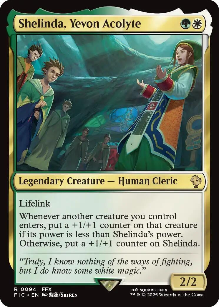 Image for Shelinda, Yevon Acolyte (Surge Foil) (94) - Magic: The Gathering