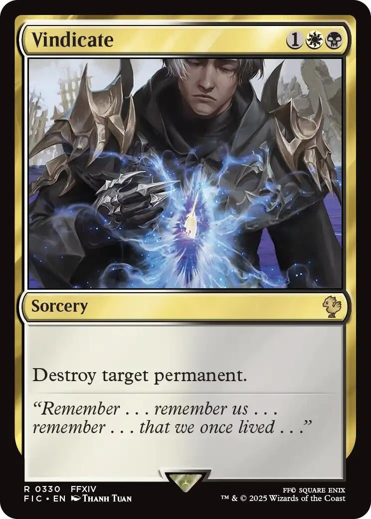 Image for Vindicate (Surge Foil) (330) - Magic: The Gathering