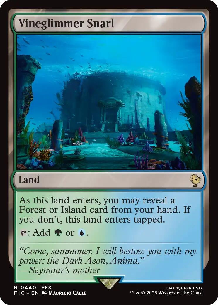 Image for Vineglimmer Snarl (Surge Foil) (440) - Magic: The Gathering