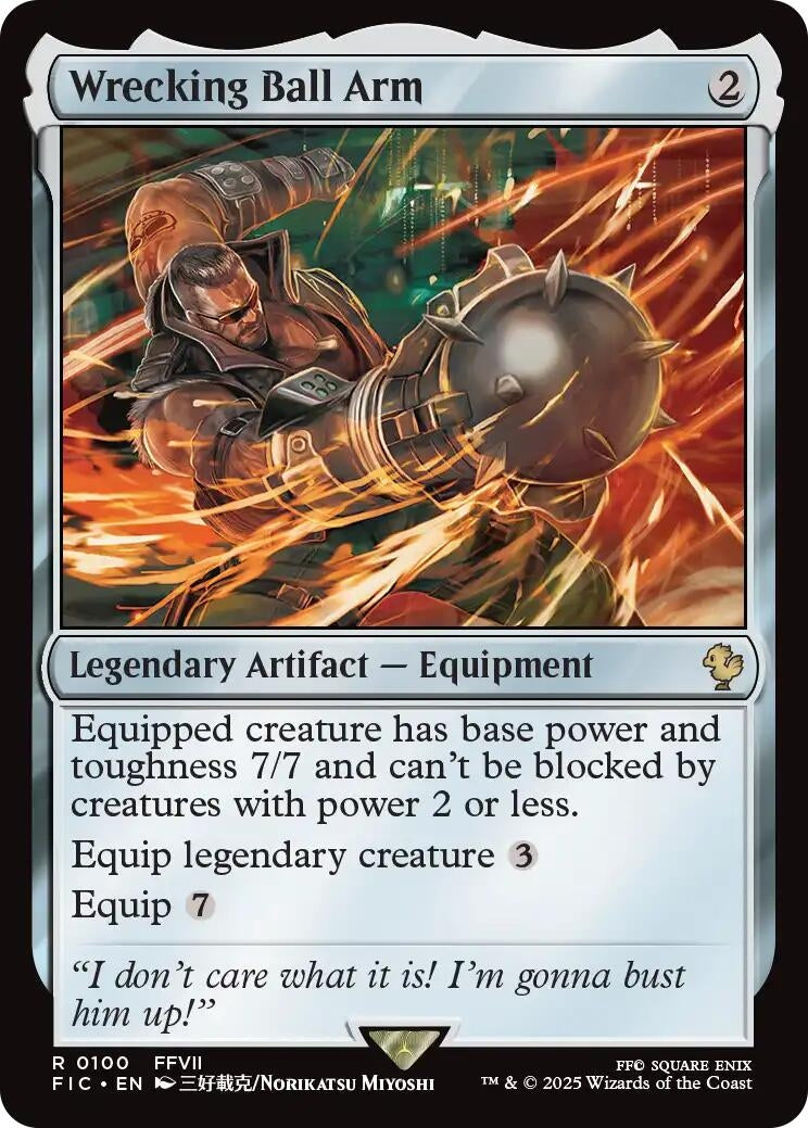 Image for Wrecking Ball Arm (Surge Foil) (100) - Magic: The Gathering