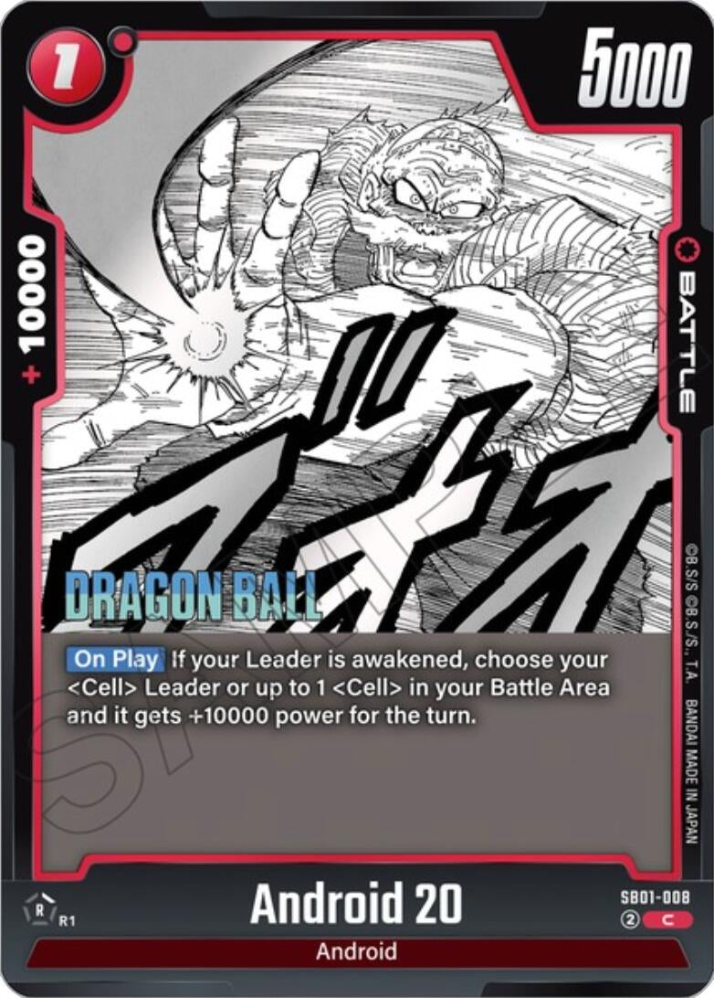 Image for Android 20 (SB01-008) (Manga Booster 01) - Dragon Ball Super: Fusion World