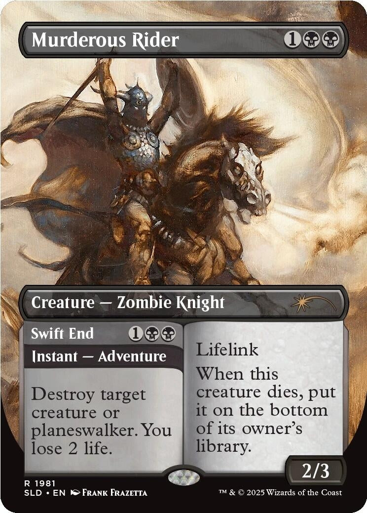 Image for Murderous Rider (1981) (1981) - Magic: The Gathering