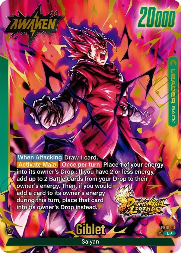 Image for Giblet - FS10-01 (Bonus Pack Alternate Art) (FS10-01) (Starter Deck 10: Giblet) - Dragon Ball Super: Fusion World