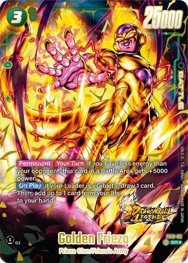 Image for Golden Frieza (Bonus Pack Alternate Art) (FS10-03) (Starter Deck 10: Giblet) - Dragon Ball Super: Fusion World