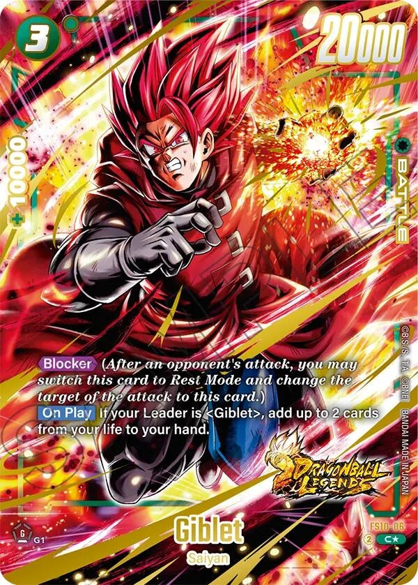 Image for Giblet - FS10-06 (Bonus Pack Alternate Art) (FS10-06) (Starter Deck 10: Giblet) - Dragon Ball Super: Fusion World