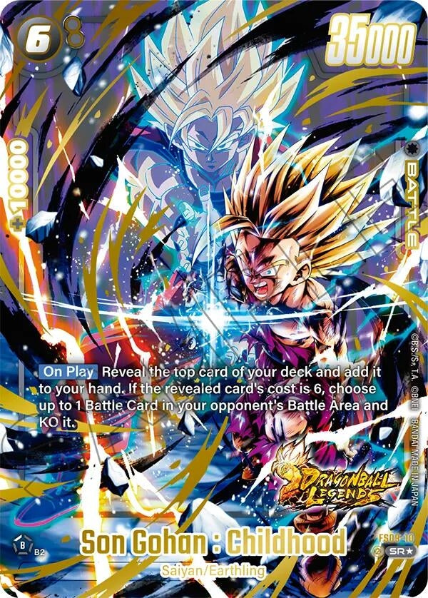 Image for Son Gohan : Childhood (Bonus Pack Alternate Art) (FS09-10) (Starter Deck 9: Shallot) - Dragon Ball Super: Fusion World
