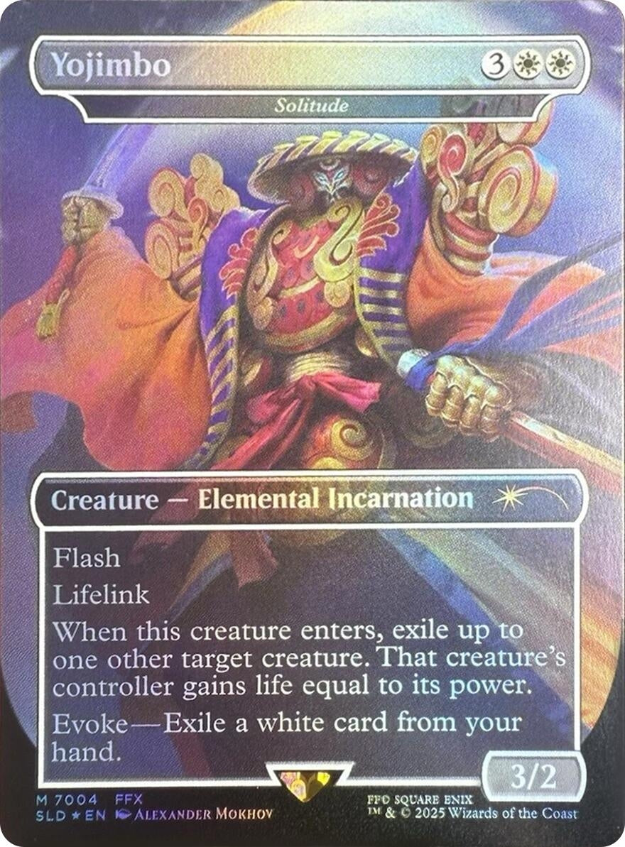 Image for Yojimbo - Solitude (Rainbow Foil) (7004) - Magic: The Gathering