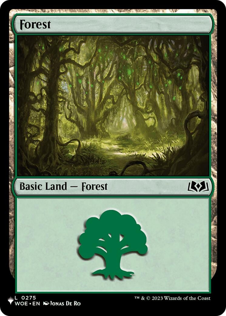 Image for Forest (0275) (WOE) (275) - Magic: The Gathering