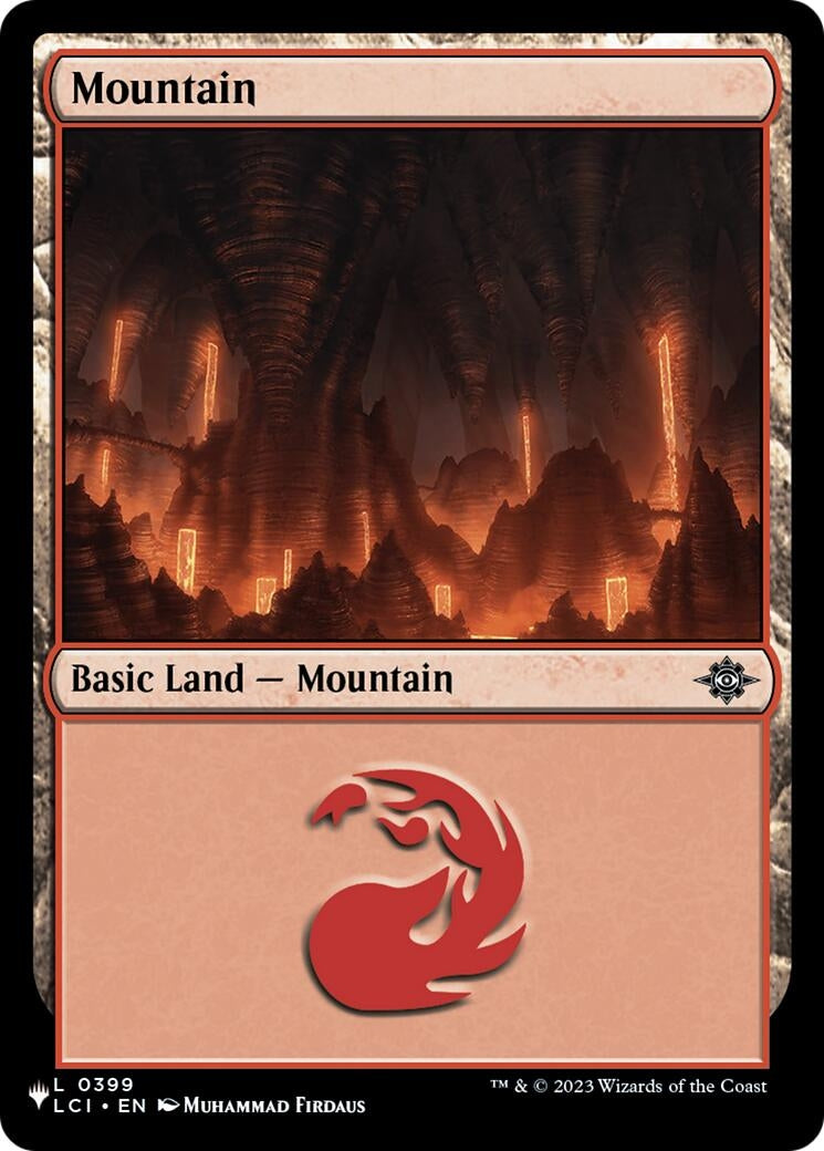 Image for Mountain (LCI) (399) - Magic: The Gathering